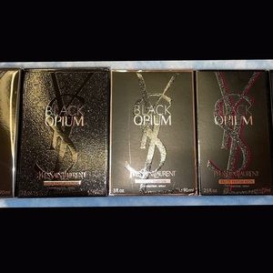 YSL Black Opium Bundle! ALL 5 Variations